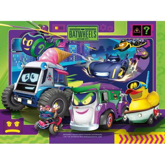 Puzzle Ravensburger Batwheels Progresivo de 12+16+20+24 Pzs