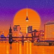 Puzzle Ravensburger Berlín Neón de 500 Piezas