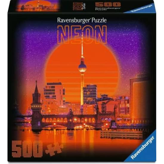 Puzzle Ravensburger Berlín Neón de 500 Piezas