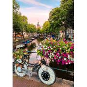 Puzzle Ravensburger Bicicleta en Amsterdam de 1000 Pzs