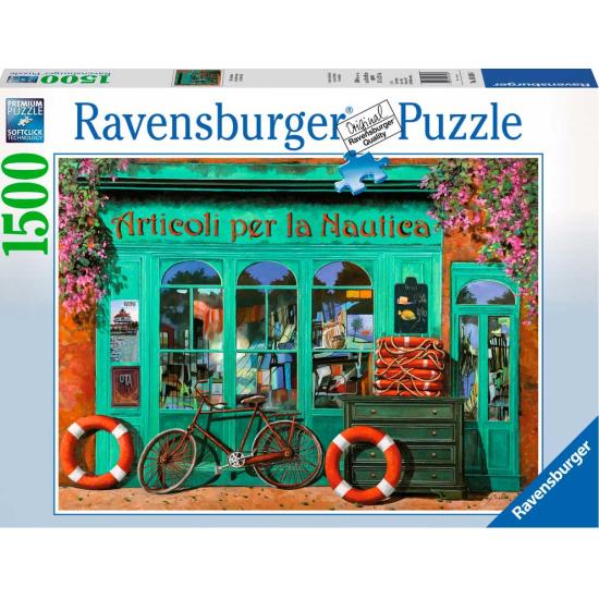 Puzzle Ravensburger Bicicleta Roja de 1500 Piezas