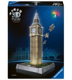 Puzzle Ravensburger Big Ben Night Edition Led 3D 235 Piezas