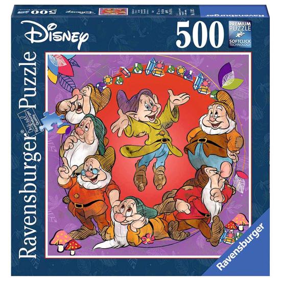 Puzzle Ravensburger Siete Enanitos de Blancanieves de 500 Pieza Puzzle Ravensburger Siete Enanitos de Blancanieves de 500 Pieza