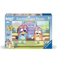 Puzzle Ravensburger Bluey Disfrazado de 35 Piezas