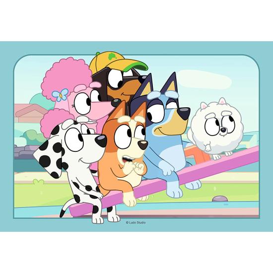 Puzzle Ravensburger Bluey de 2x12 Piezas Puzzle Ravensburger Bluey de 2x12 Piezas