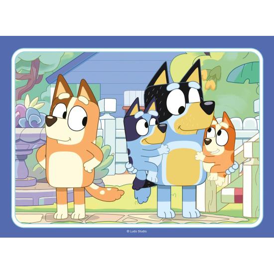 Puzzle Ravensburger Bluey Progresivo de 12+16+20+24 Piezas