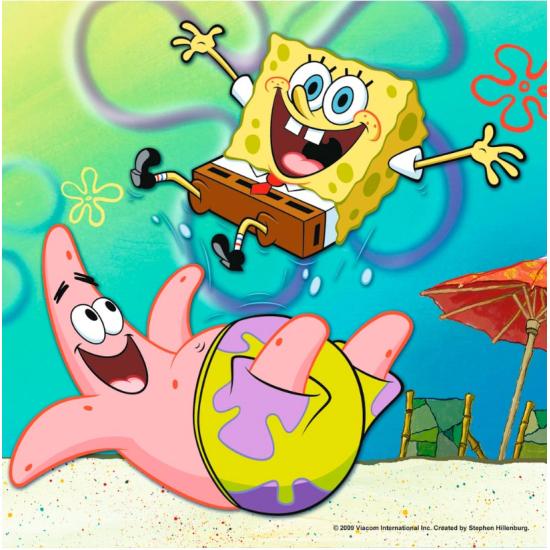 Puzzle Ravensburger Bob Esponja de 3 x 49 Piezas
