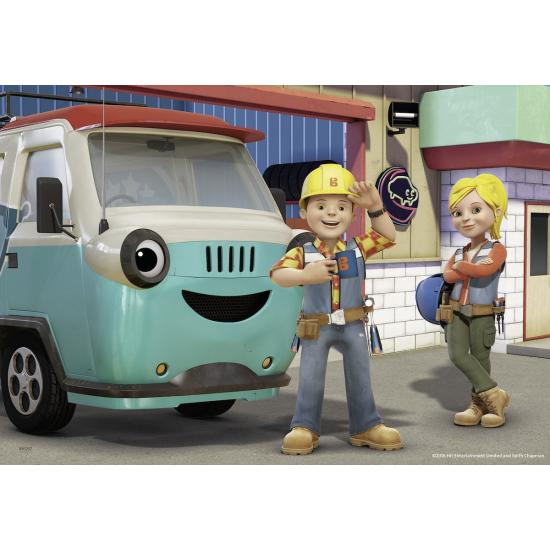 Puzzle Ravensburger Bob y su Equipo 2x12 Piezas Puzzle Ravensburger Bob y su Equipo 2x12 Piezas