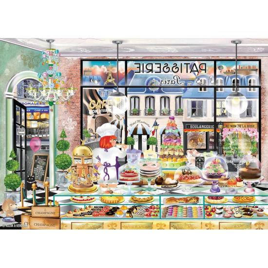 Puzzle Ravensburger Bonjour París de 1000 Piezas Puzzle Ravensburger Bonjour París de 1000 Piezas