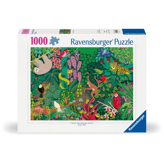 Puzzle Ravensburger Bosque Mágico Lluvioso de 1000 Pzs
