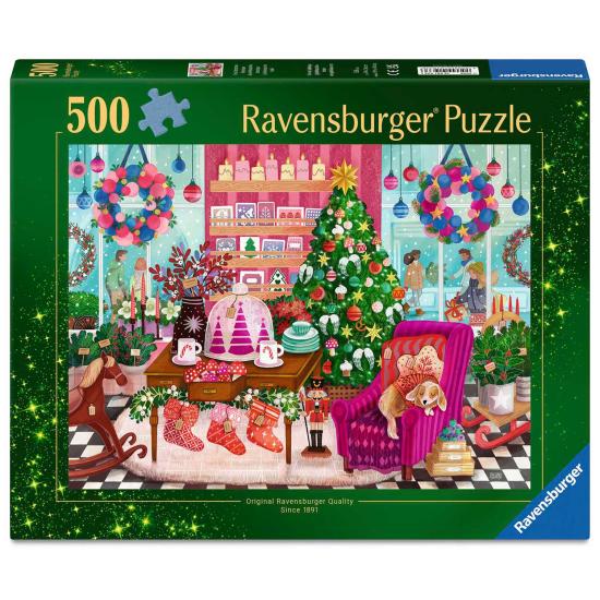 Puzzle Ravensburger Boutique Navideña de 500 Piezas