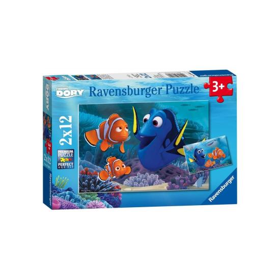 Puzzle Ravensburger Buscando a Dory 2 x 12 Piezas