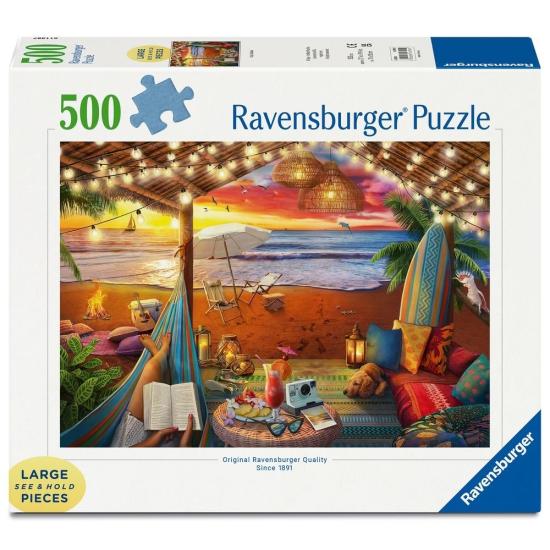 Puzzle Ravensburger Cabaña Acogedora XXL 500 Pzs