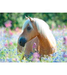 Puzzle Ravensburger Caballo Entre las Flores XXL 300 Pzs