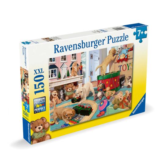 Puzzle Ravensburger Cachorros Juguetones XXL de 150 Piezas