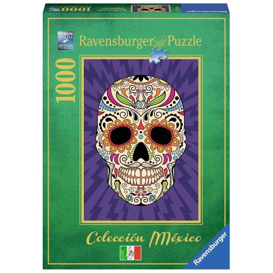Puzzle Ravensburger Calavera Mexicana 1000 Piezas
