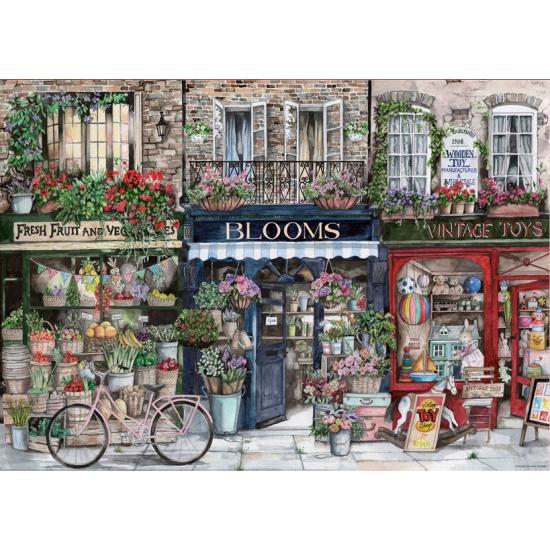 Puzzle Ravensburger Calle Principal Concurrida de 1000 Piezas