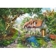 Puzzle Ravensburger Camino de Flower Hill de 1000 Piezas
