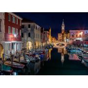 Puzzle Ravensburger Canales de Venecia de Noche de 1000 Piezas