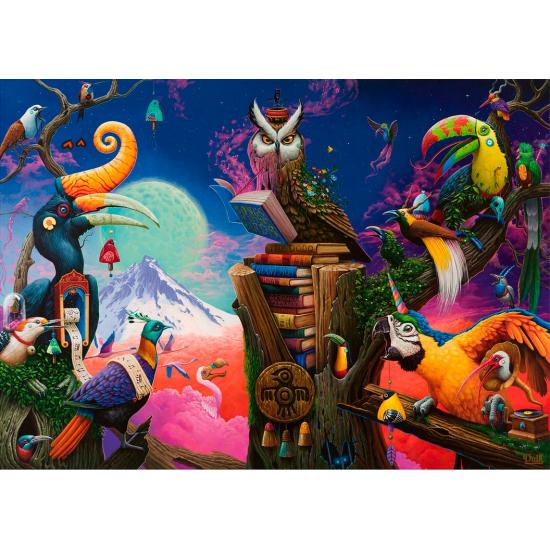 Puzzle Ravensburger Canciones de Pájaros Extintos 1000 Piezas Puzzle Ravensburger Canciones de Pájaros Extintos 1000 Piezas