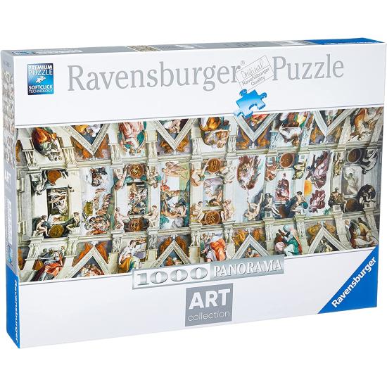 Puzzle Ravensburger Capilla Sixtina Panorámica de 1000 Piezas Puzzle Ravensburger Capilla Sixtina Panorámica de 1000 Piezas