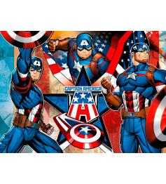 Puzzle Ravensburger Capitán América XXL de 100 Piezas