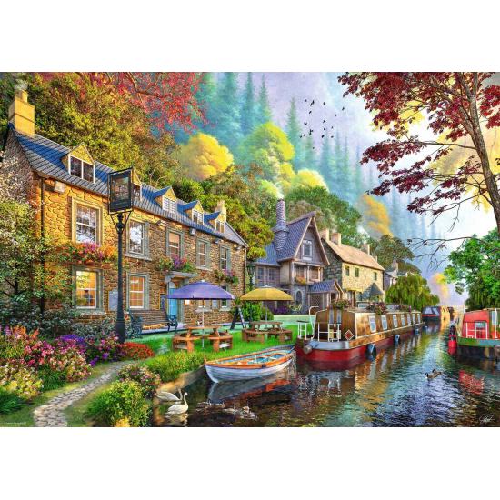 Puzzle Ravensburger Carril Lateral Del Canal de 1000 Piezas