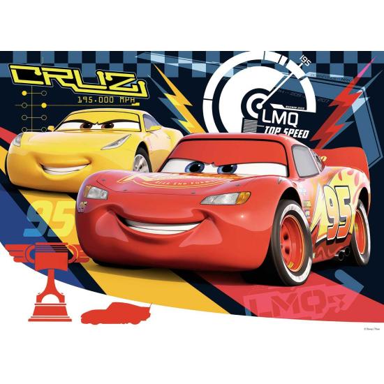 Puzzle Ravensburger Cars 3 XXL de 200 Piezas