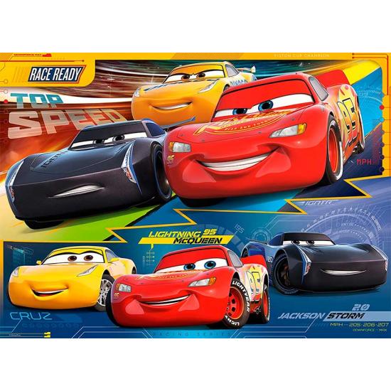 Puzzle Ravensburger Cars 3 XXL de 100 Piezas Puzzle Ravensburger Cars 3 XXL de 100 Piezas