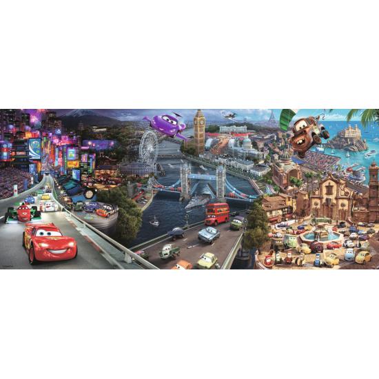 Puzzle Ravensburger Cars Panorama de 200 Piezas