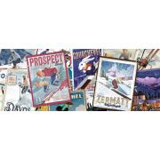 Puzzle Ravensburger Carteles De Esquí Antiguos Panorámica 1000 P