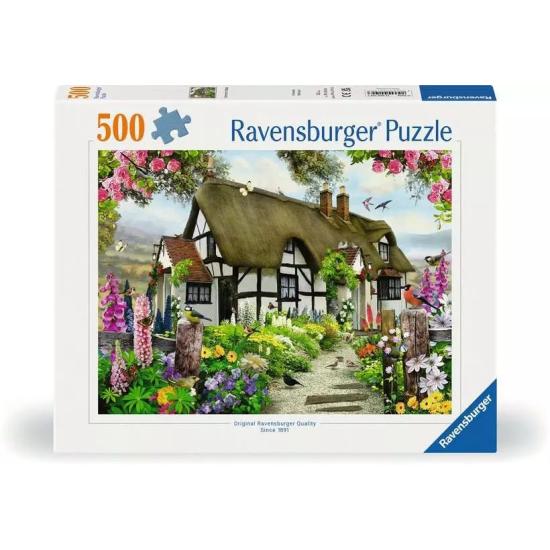 Puzzle Ravensburger Casa de Campo Inglesa de 500 Piezas
