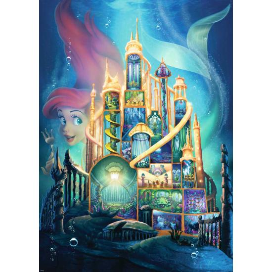 Puzzle Ravensburger Castillos Disney: Ariel de 1000 Pzs Puzzle Ravensburger Castillos Disney: Ariel de 1000 Pzs