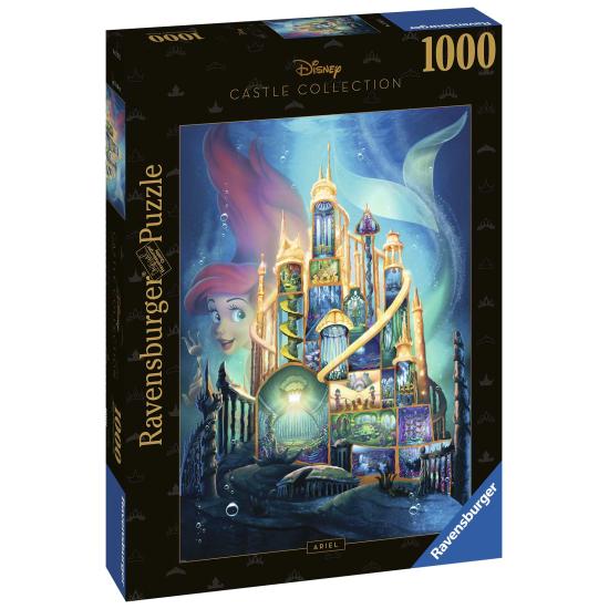 Puzzle Ravensburger Castillos Disney: Ariel de 1000 Pzs Puzzle Ravensburger Castillos Disney: Ariel de 1000 Pzs