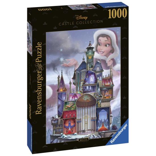 Puzzle Ravensburger Castillos Disney: Bella de 1000 Pzs