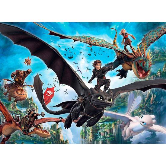 Puzzle Ravensburger CEATD3 El Mundo Oculto de Dragones A XXL 10