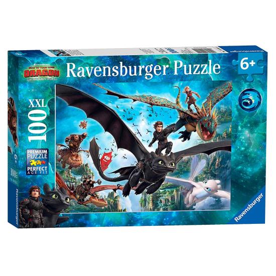 Puzzle Ravensburger CEATD3 El Mundo Oculto de Dragones A XXL 10