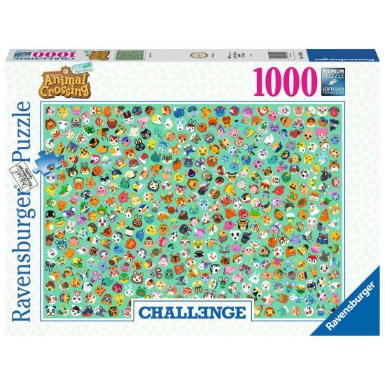 Puzzle Ravensburger Challenge Animal Crossing de 1000 Pzs Puzzle Ravensburger Challenge Animal Crossing de 1000 Pzs