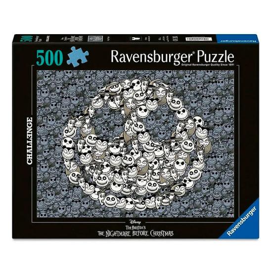 Puzzle Ravensburger Challenge Pesadilla antes de Navidad 500 Pz