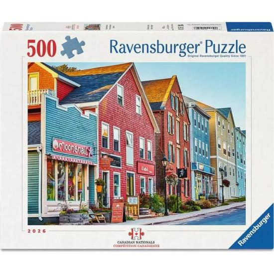 Puzzle Ravensburger Charlottetown, Isla Del Principe Eduardo 500