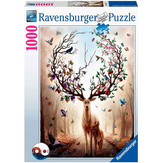 Puzzle Ravensburger Ciervo Mágico de 1000 Piezas Puzzle Ravensburger Ciervo Mágico de 1000 Piezas