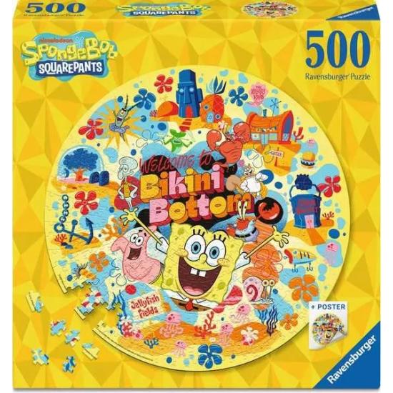 Puzzle Ravensburger Circular Bob Esponja de 500 Piezas