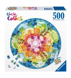 Puzzle Ravensburger Circular Copa de Helado de 500 Piezas