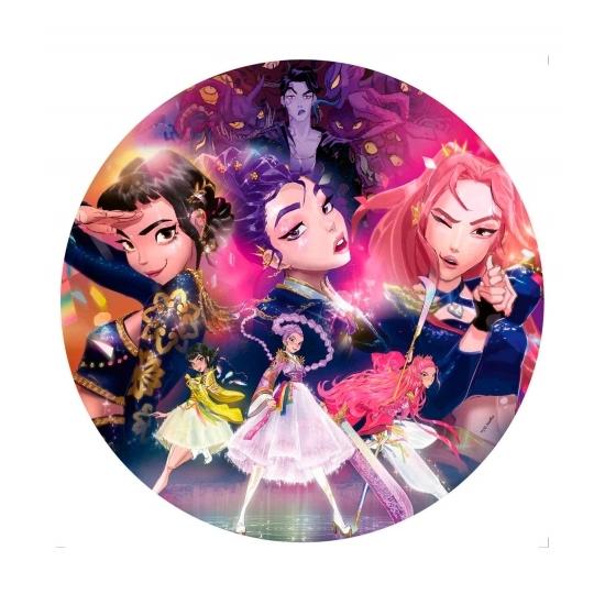 Puzzle Ravensburger Circular KPop Demon Hunters 500 Pzs
