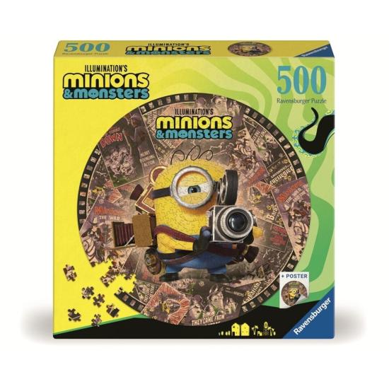 Puzzle Ravensburger Circular Minions de 500 Piezas