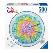 Puzzle Ravensburger Circular Rainbow Cake de 500 Piezas