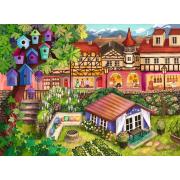 Puzzle Ravensburger Ciudad De Mercado de 500 Piezas