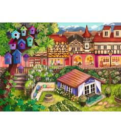 Puzzle Ravensburger Ciudad De Mercado de 500 Piezas