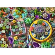 Puzzle Ravensburger Colección De Cactus de 500 Piezas