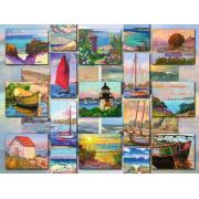 Puzzle Ravensburger Collage Costero de 1500 Piezas